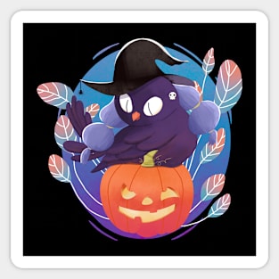 Halloween Raven Sticker